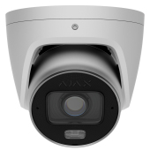 TurretCam HLVF (5 Mp)-W - Caméra IP 2,8–12 mm, éclairage hybride, True WDR, microphone, PoE